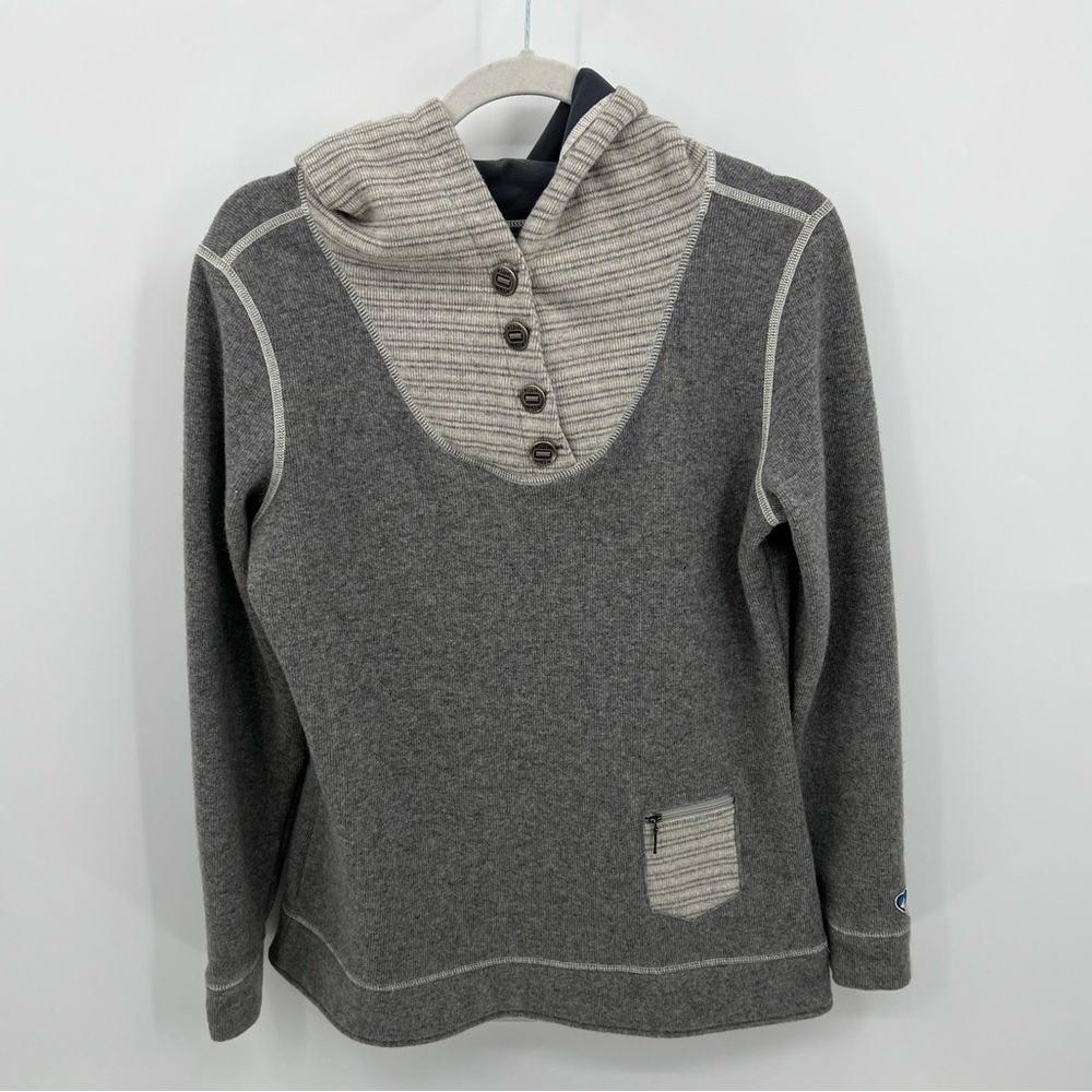 Kuhl Ana Chianti fleece hooded pullover
